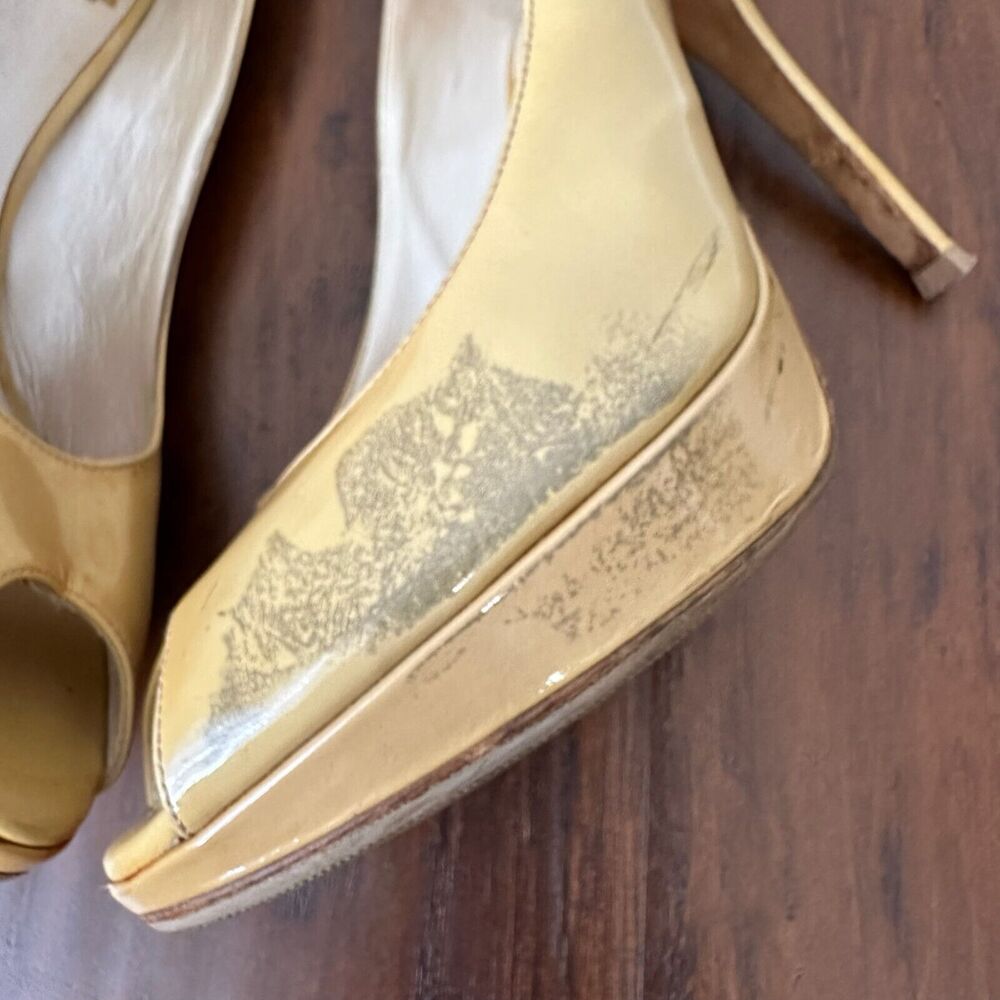 CHRISTIAN DIOR Miss Dior Pump Heels 10.5 CM in Beige Clair *FLAW* - Picture 4 of 14